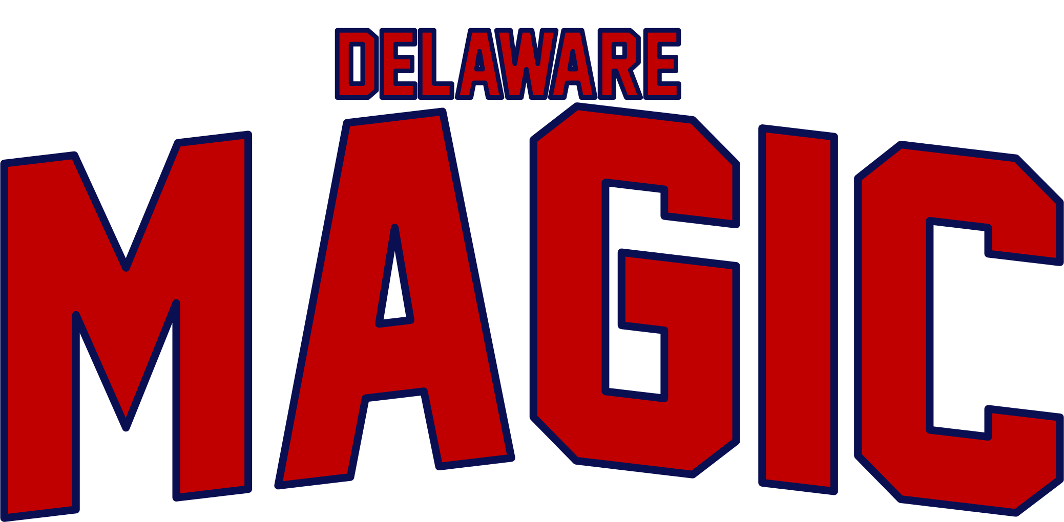 Delaware Magic Red Logo